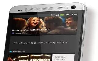 How To Check Feeds On Home Screen On HTC One