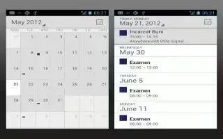 How To Use Calendar On HTC One