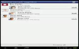 How To Merge Contacts On HTC One