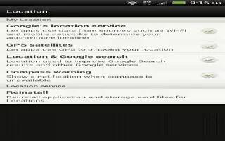 How To Use Location Settings On HTC One