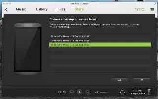 How To Use HTC Sync Manager On HTC One