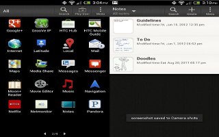 How To Use Notes On HTC One