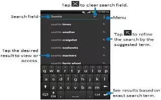 How To Use Search On HTC One