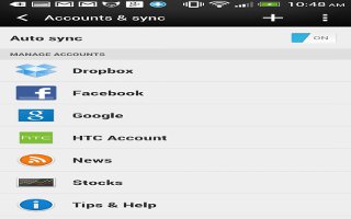 How To Online Sync On HTC One