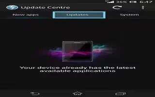 How To Update Sony Xperia Z Using USB Cable Connection