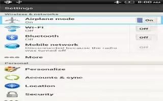 How To Turn Airplane Mode On Or Off On HTC One