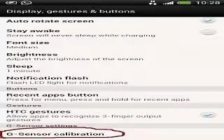 How To Customize Screen Settings On HTC One