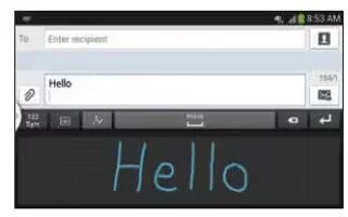 How To Enter Text Using Handwriting On Samsung Galaxy S4