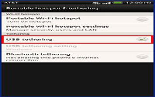 How To Share HTC One Internet Connection By USB Tethering