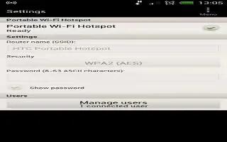 How To Use HTC One As Wireless Router