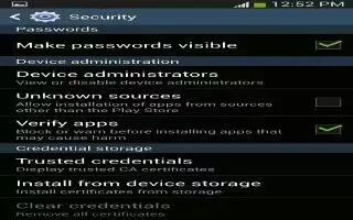 How To Use Device Administrator On Samsung Galaxy S4