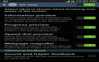 How To Use Air View On Samsung Galaxy S4