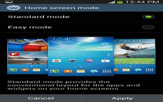 How To Use Home Screen Mode On Samsung Galaxy S4