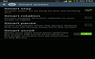 How To Use Smart Screen On Samsung Galaxy S4