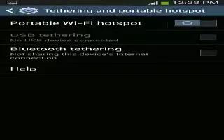 How To Use USB Tethering Settings On Samsung Galaxy S4