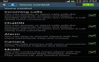 How To Use Voice Control On Samsung Galaxy S4