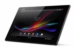 How To Share Contacts On Sony Xperia Tablet Z