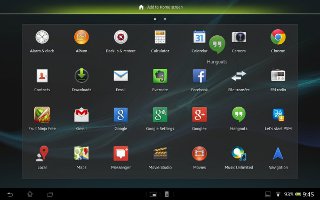 How To Setup Email Accounts On Sony Xperia Tablet Z
