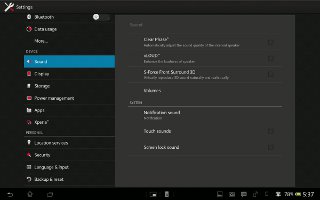 How To Control Data Usage On Sony Xperia Tablet Z