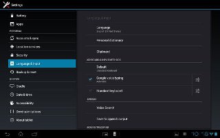 How To Customize Language Settings On Sony Xperia Tablet Z
