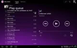 How To Use Playlists On Sony Xperia Tablet Z