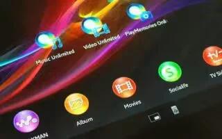 How To Configure Walkman Apps Widget On Sony Xperia Tablet Z