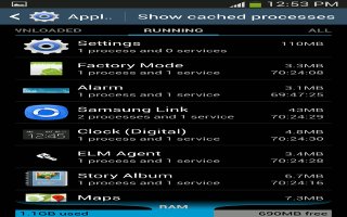 How To Use App Information - Samsung Galaxy Tab 3