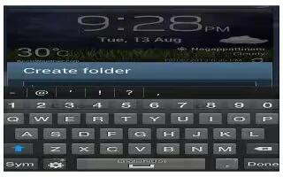 How To Create Folders – Samsung Galaxy Tab 3