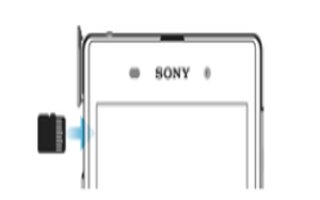 How To Insert Memory Card - Sony Xperia Z Ultra