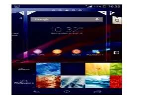 How To Use Wallpapers - Sony Xperia Z Ultra