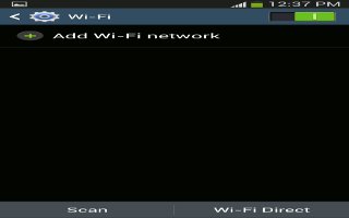 How To Use WiFi - Samsung Galaxy Tab 3