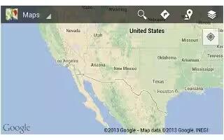 How To Use Google Maps App - Samsung Galaxy Tab 3