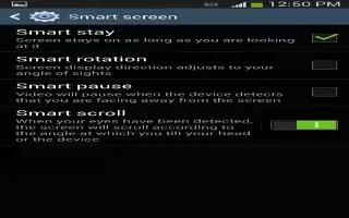 How To Customize Smart Screen  - Samsung Galaxy Tab 3