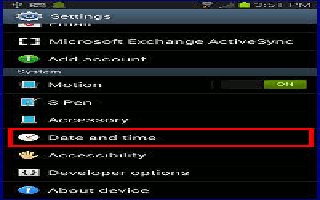 How To Change Date And Time Settings