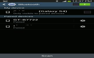 How To Configure Bluetooth - Samsung Galaxy Note 3
