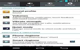 How To Use Sound Settings  – LG G 2