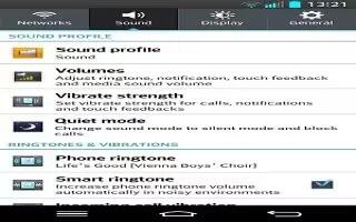 How To Use Sound Settings  - LG G 2