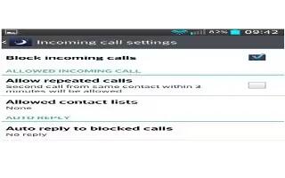 How To Customize Call Settings  – LG G2