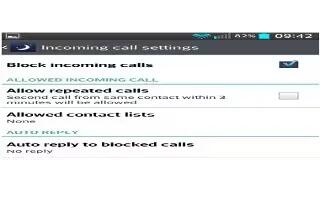 How To Customize Call Settings  - LG G2