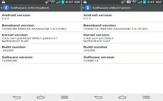 How To Update Software - LG G2