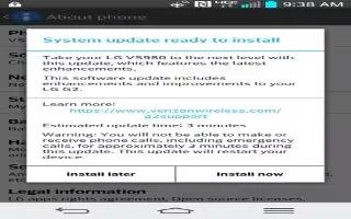 How To View About Phone – LG G2