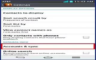 How To Use Accounts And Sync – LG G2