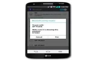 How To Use Bluetooth Settings – LG G2