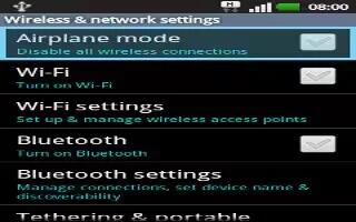 How To Use Airplane Mode – LG G2