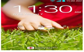 How To Use Unlock Screen When Using Data Connection - LG G2