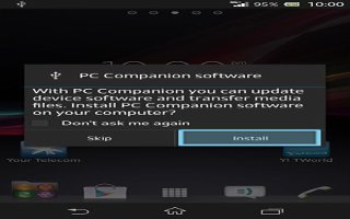 How To Use PC Companion - Sony Xperia Z Ultra