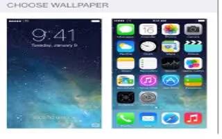 How To Change Wallpaper - iPhone 5S