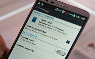 How To Use Battery Saver - LG G Pad