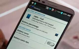 How To Use Battery Saver – LG G Pad