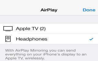 How To Use Airplay App - iPhone 5S